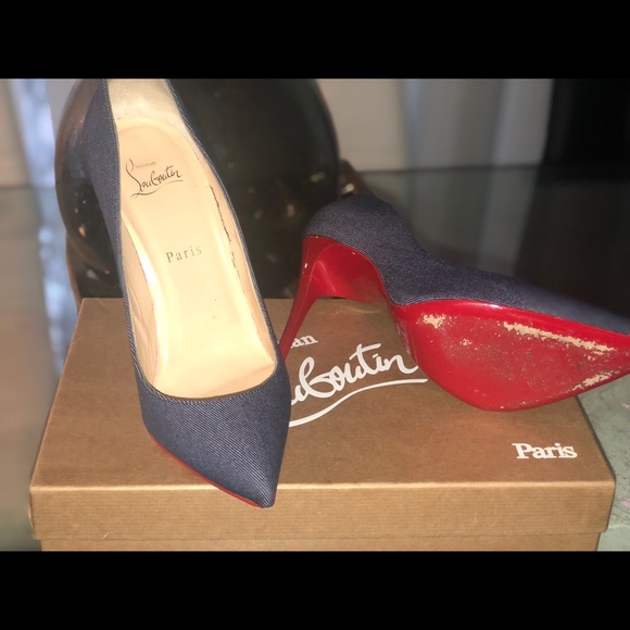 Christian Louboutin Denim pumps - Picture 2 of 4